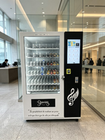 Distributeur automatique de boissons et de collations commerciales