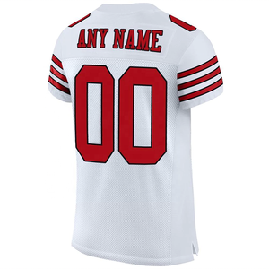 เสื้อฟุตบอลอเมริกัน100% ผ้าโพลีเอสเตอร์แห้งเร็วเสื้ออเมริกันฟุตบอลแบบใหม่มีสไตล์ - Product Image 5
