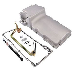 Kit di Conversione Vaschetta Olio in Alluminio a Basso Profilo per Alfa Romeo LS1 LS2 LS3 LS6 5.3 6.0, Nuovi Modelli Motore Satin - Product Image 2