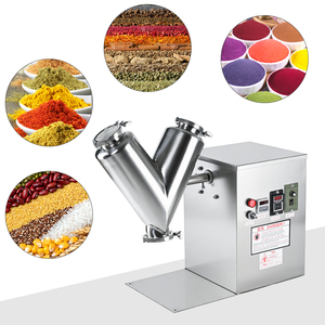 เครื่องผสมผงแห้งรูปตัววี 8 ลิตร สแตนเลส ปรับความเร็วได้ สำหรับเคมีภัณฑ์ อาหาร เครื่องสำอาง เครื่องเทศ อุตสาหกรรม - Product Image 5