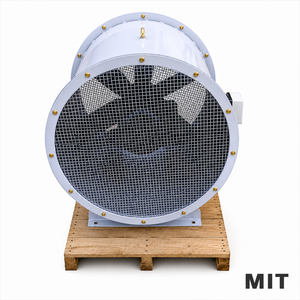 Ventilador Industrial de Flujo Axial, Construcción Metálica, Motor de Gran Potencia, Ventilador Eléctrico Comercial de Pared - Product Image 1