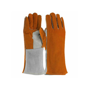 Style unique et look tendance, gants de travail de soudage de haute qualité en cuir imperméable, antidérapants et résistants à la chaleur - Product Image 5
