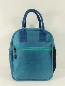 Multi-Pocket Insulated Polyester Casual <b>Lunch</b> Bag <b>Backpack</b> with Zipper Closure - Product Image 3