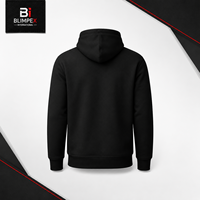 Sweat à capuche de golf unisexe de haute qualité pour l'automne, en coton et élasthanne épais 250g, avec logo brodé personnalisable, OEM