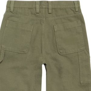 Pantalones de Trabajo de Algodón para Hombre, Estilo Carpintero, con Múltiples Bolsillos, Corte Holgado, Resistentes, Casuales, para Construcción y Actividades al Aire Libre - Product Image 4
