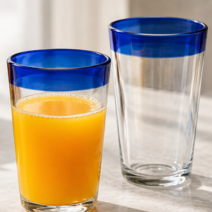 Gobelets à boire réutilisables en borosilicate transparent de 330 ml, faits à la main, modernes, sans plomb, pour whisky, eau, jus, usage festif, en gros - Product Image 5