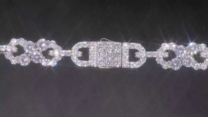 Celebrity <b>Infinity</b> Necklace Fine Jewelry Pendants & Charms S925 Rhodium Plated Luxury Jewelry - Product Image 2