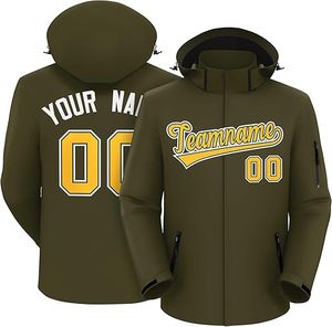 Veste d'entraînement de football personnalisée en polyester brodée et chauffante, fermeture éclair intégrale, manches longues, vêtements de sport d'hiver pour hommes, vêtements d'équipe de haute qualité - Product Image 2