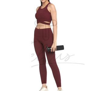 Customized Color Premium Quality Women Yoga Sets Wholesale Women Yoga Sets Customized Logo Women Yoga Sets - Product Image 6