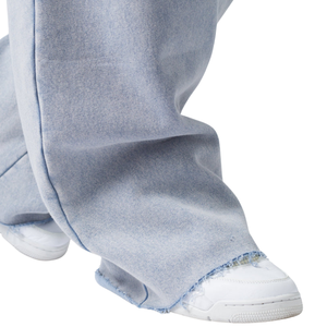 Customized <b>Men</b> Small Logo Fleece <b>Trouser</b> Relaxed Fit <b>Drawstring</b> Waist Cuffed Streetwear Jogger Pants OEM Apparel Maker Suppliers - Product Image 5