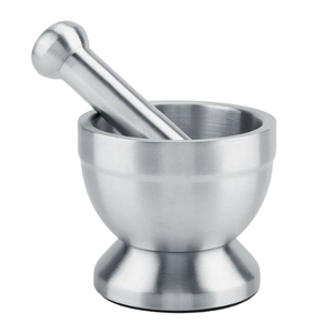 Mortier et pilon en bronze de qualité supérieure, ustensile de cuisine et de restauration, fourni par l'Inde - Product Image 4