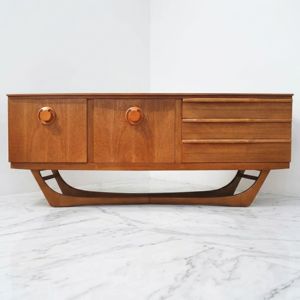 Buffet de salon moderne en teck naturel avec tiroirs de rangement, mobilier de maison, vente en gros, approvisionnement en conteneurs - Product Image 1