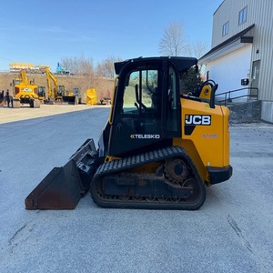 Strong Lifting JCB Mini Skid Steer Front Loader <b>Gasoline</b> Powered Fully Hydraulic System for Construction & Building Price - Product Image 2