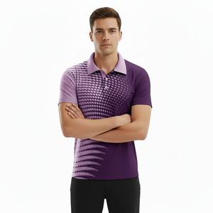 Polo Tshirts 100% Cotton Plus Size Short Sleeve Men's Golf Polo Shirts Custom Logo With Your Embroidered Men's Polo Shirts - Product Image 1