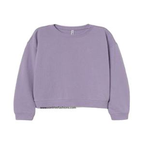 Sudadera con capucha de primavera para mujer con logotipo personalizado de alta calidad en blanco con hombros caídos pesado 100% algodón lavado con ácido - Product Image 1