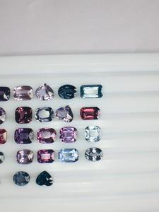 Piedras Preciosas Naturales de Espinela Multicolor Certificadas por IGI de Calidad AAA, Origen Ceilán, 50 Quilates, 7-10 mm, Corte Mixto para Joyería, Precio Económico - Product Image 6