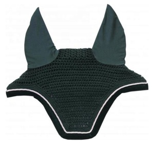 Customized Design Horse Fly Veil/Ear <b>Bonnet</b> Horse Riding Products High Quality Horse Products Ear Fly Veil With Your Brand Logo - Product Image 3