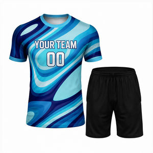 custom sports women table tennis t shirts and shorts sublimated polyester breathable tennis wear mens - Product Image 1