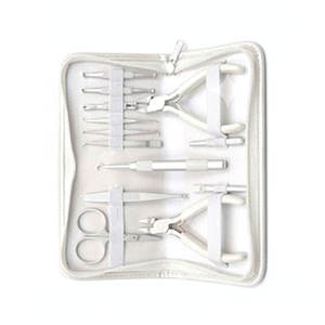 Kit d'outils pour extensions de cheveux avec pinces, ciseaux, pinces à épiler, clips et outils de séparation pour l'installation et le retrait - Product Image 5