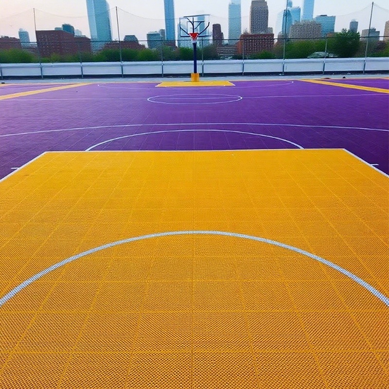 Sports Flooring Interlocking Outdoor PP Sport