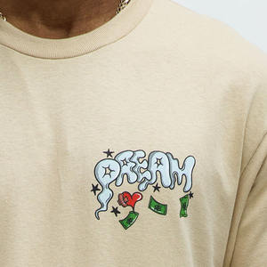 T-shirt pour homme de haute qualité, personnalisable avec logos par transfert thermique, t-shirts décontractés pour hommes - Product Image 3