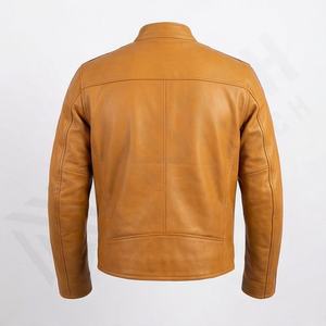 Chaqueta de Motociclista de Cuero Genuino para Hombre de la Mejor Calidad, Nueva Colección de Invierno, Chaquetas de Motocicleta con Protecciones Desmontables Personalizadas - Product Image 2