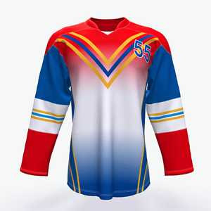 Maillot de hockey sur glace vierge personnalisé professionnel en polyester 100% avec impression numérique – Direct Usine - Product Image 6