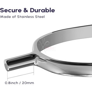 Éperons de cheval en acier inoxydable pour adulte, équipement équestre durable pour le contrôle et l'équilibre, HASHIR INTERNATIONAL HI-SP-08 - Product Image 3