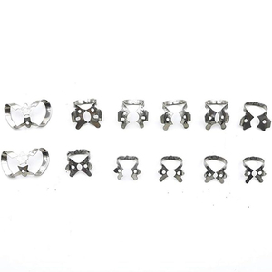 Advanced Dental Rubber Dam Isolation Kit with Stainless Steel Rubber Dam <b>Frame</b> Punch <b>Clamp</b> Forceps Assorted <b>Clamps</b> and Complete - Product Image 3