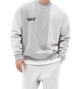 Gran oferta, sudaderas mezcladas de algodón para hombre de alta calidad, básicos informales de invierno con patrón sólido, recién llegado - Product Image 1