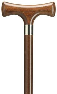 Nouvelle canne de marche en bois faite à la main, béquille en bois avec poignée en bois, cannes de marche légères, antidérapantes et solides pour les personnes âgées - Product Image 4