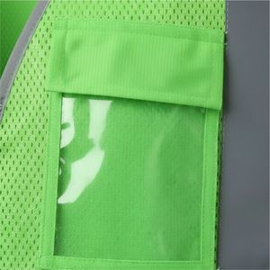Chaleco de Seguridad de Alta Visibilidad para Hombre con Múltiples Bolsillos con Cremallera, Diseño Personalizable, Estilo Casual, Servicio OEM - Product Image 6