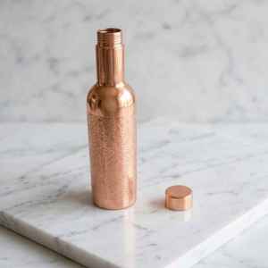 Nuevo Diseño, Botella de Agua Térmica Aislada, Hecha a Mano, de Cobre Puro, Ecológica, de 1 Litro, a Prueba de Fugas, Accesorios de Bar, Estilo Indio Exótico - Product Image 6