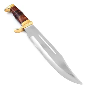 Cuchillo Bowie de Acero de Alta Calidad, Nuevo y a la Moda, para Camping y Caza, Mango Personalizable, Cuchillos Bowie OEM en Venta - Product Image 1