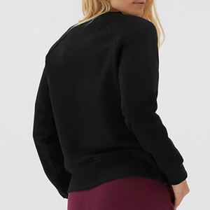 Nueva sudadera informal de invierno para mujer, de algodón y forro polar, cálida, a la moda, diseño personalizado OEM, para venta en línea a bajo precio. - Product Image 3