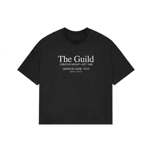 Camiseta Oversize de Algodón 240 GSM Color Crema con Gráfico Vintage de Carreras, Impresión DTG, Logotipo Personalizado, 100% Algodón, para Hombre, Corte Holgado - Product Image 3