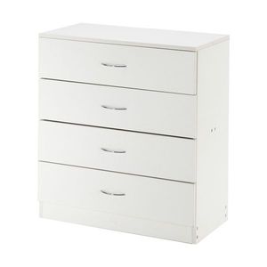 Comò moderno bianco FCH a 4 cassetti - Product Image 4