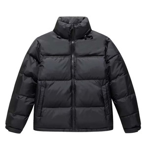Men's High Quality <b>Duck</b> <b>Down</b> Puffer <b>Jacket</b> Custom Design Streetwear with Thick Trendy Zipper Closure Plus Size Warmth Coats - Product Image 3