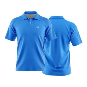 Polo de Manga Corta para Hombre, Personalizable con Logotipo, Diseño Casual de Lujo, Antiarrugas, Color Sólido, Estilo Deportivo - Product Image 1
