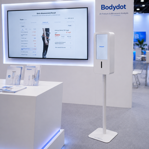 เครื่องวิเคราะห์สุขภาพอัจฉริยะ Bodydot BDF1000 ใช้พลังงาน AI โครงอะลูมิเนียมอัลลอยด์ ไม่สามารถพับได้ ขนาด 35x35x134 ซม. วิเคราะห์ท่าทางร่างกายเต็มรูปแบบ - Product Image 1