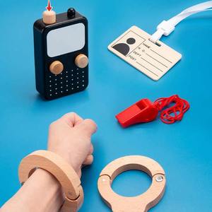 Wudly Traffic Police Set pour faire semblant de jouer et préscolaire - Product Image 2