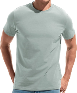 T-shirts pour hommes de qualité supérieure, couleur unie, 100% coton, nouvelle arrivée, manches courtes, fabriqués au Pakistan 2026 - Product Image 1