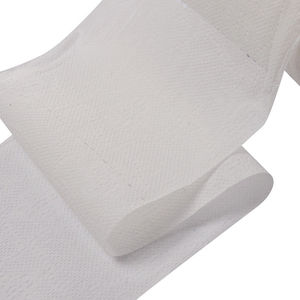 Papier toilette en rouleau jumbo de haute qualité, doux et absorbant, fabriqué à partir de pâte de bambou industrielle, blanc, 2 plis - Product Image 6