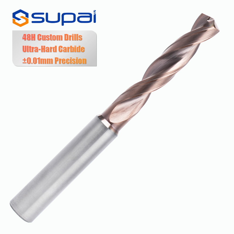 SUPAL Custom Solid Carbide Drill Bit