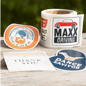 Custom Logo Vinyl <b>Stickers</b> Waterproof Self Adhesive Decals Printing <b>Labels</b> for Laptop Bottle Packaging Branding - Product Image 3