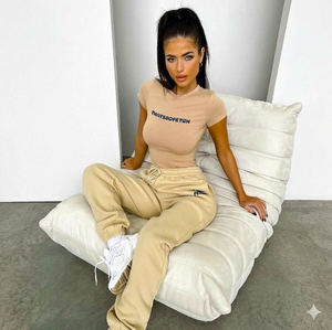 Custom Summer Blank Plain Puff Print Logo Graphic Tee Cotton Women T-<b>shirts</b> Slim T <b>Shirts</b> Bodycon <b>Y2K</b> Slim Tops Woman Tshirts - Product Image 5