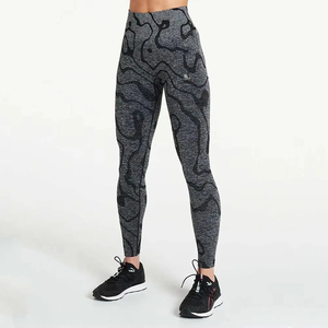 Women's Printed <b>Seamless</b> <b>Leggings</b> Breathable Stretch Yoga Fitness Workout Sport Pants 2026 - Product Image 1