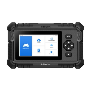 TOPDON ArtiDiag <span class=keywords><strong>Moto</strong></span> prend en charge la personnalisation des fonctionnalités du vélo Outil de diagnostic avec réinitialisation de l'huile Scanner de diagnostic de motos - Product Image 3