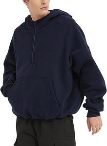 Veste polaire zippée pour homme 400 g/m² en coton et polyester épais, personnalisable avec logo, pour l'hiver – Pakistan Micah Corp Co - Product Image 2