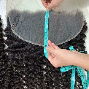 Raw Straight Human Hair Wig Wholesale HD Lace Frontal Cuticle Aligned Raw Unprocessed Human Hair Lace Frontal 13x4 and 13x6 - Product Image 3